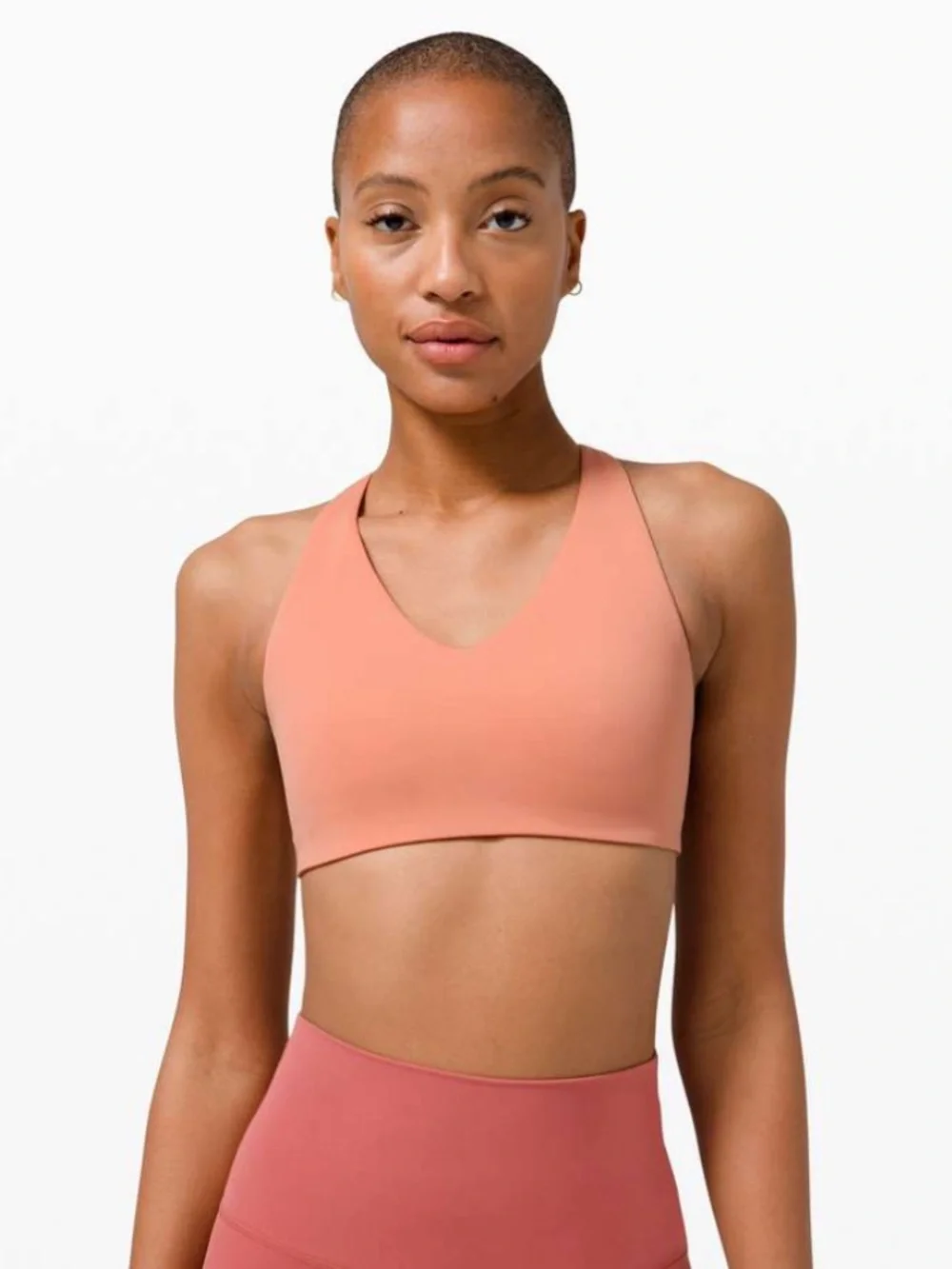 Lululemon In Alignment Racerback Bra *Light Support B/C Cups - Pink Savannah